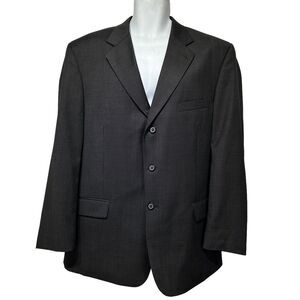 ferretti uomo mens size 44R gray wool blazer coat